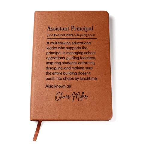 Personalized Assistant Principal Journal