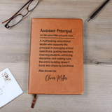 Personalized Assistant Principal Journal