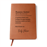 Personalized Business Analyst Journal