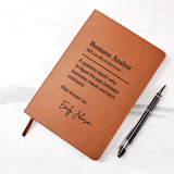 Personalized Business Analyst Journal