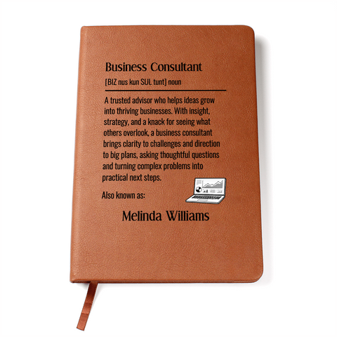 Personalized Journal For A Business Consultant