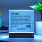Personalized Civil Engineer Lighted Plaque