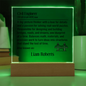 Personalized Civil Engineer Lighted Plaque