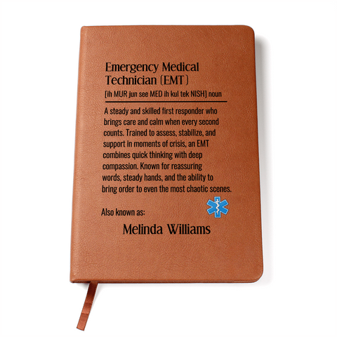 Personalized Journal For EMT Emergency Medical Technician