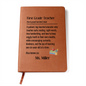 Personalized First Grade Teacher Journal Gift