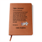 Personalized Flight Attendant Journal With Definition