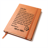 Personalized Glazier Journal Gift