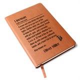 Personalized Lineman Journal Gift