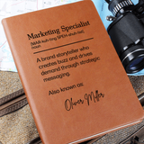Personalized Marketing Specialist Journal