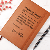Personalized Marketing Specialist Journal