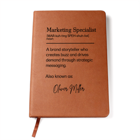 Personalized Marketing Specialist Journal