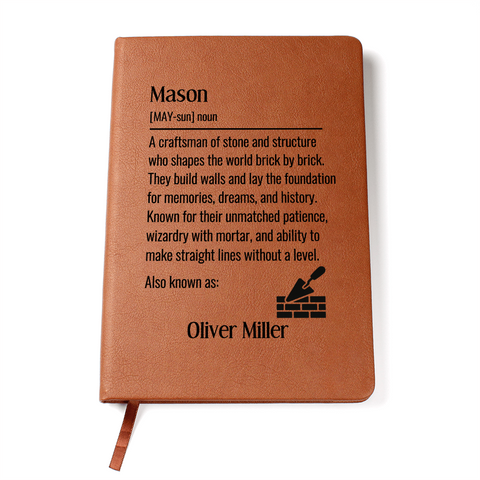 Personalized Mason Journal Gift