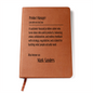 Customized Product Manager Journal With Name