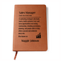 Personalized Gift Sales Manager Journal