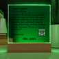 Personalized Sound Engineer Definition Lighted Plaque
