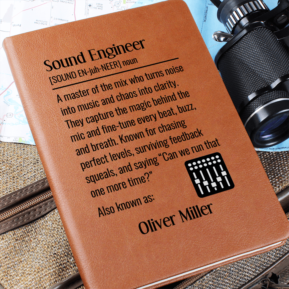 Personalized Sound Engineer Journal