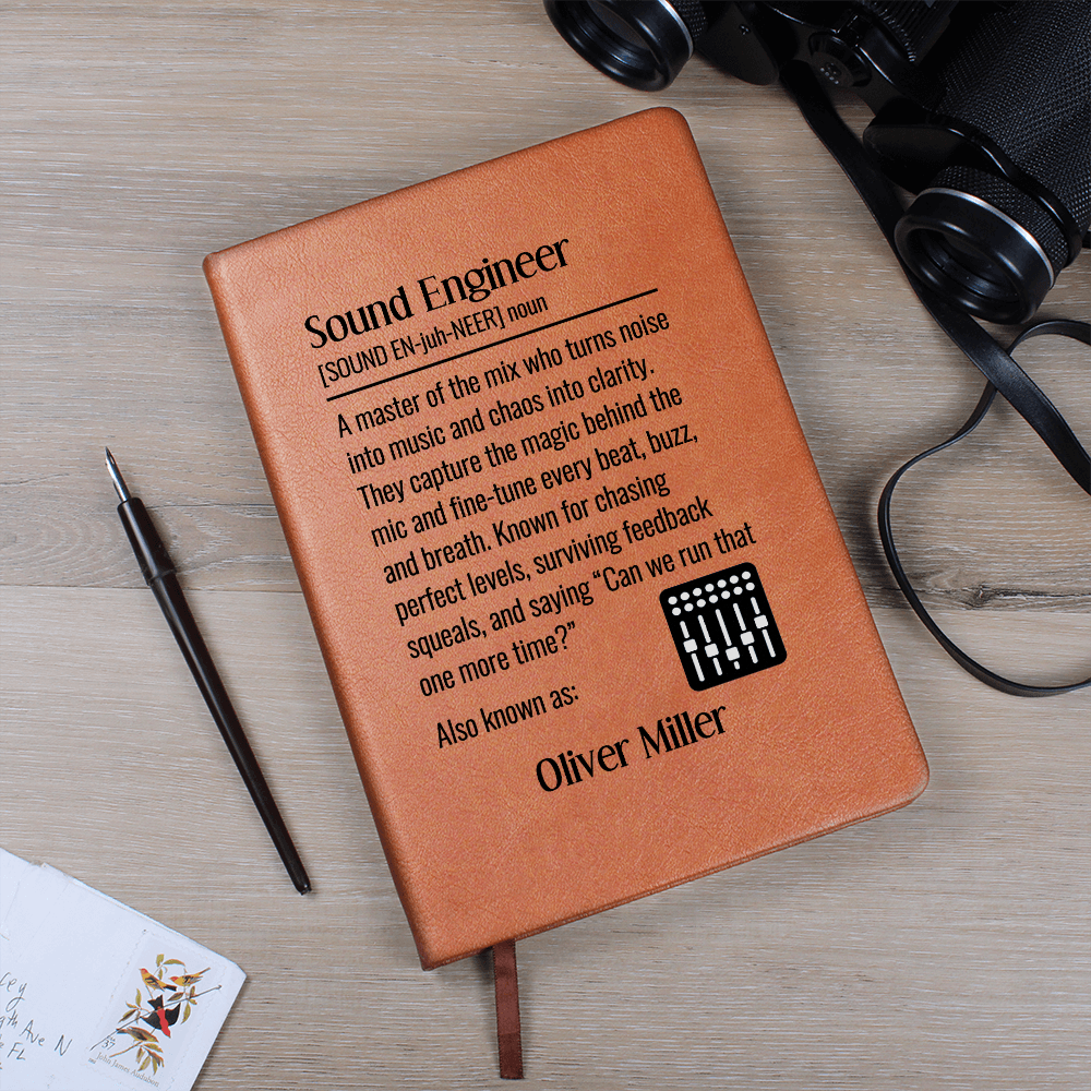 Personalized Sound Engineer Journal