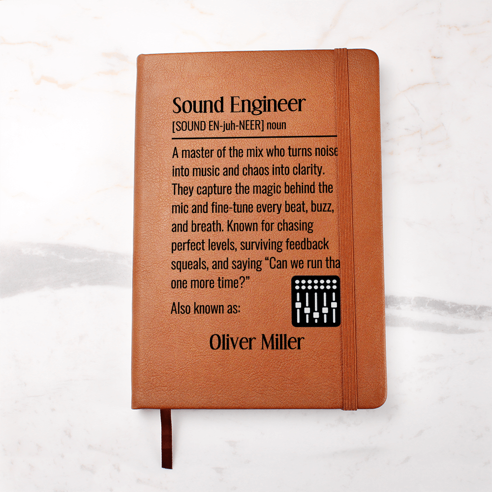Personalized Sound Engineer Journal