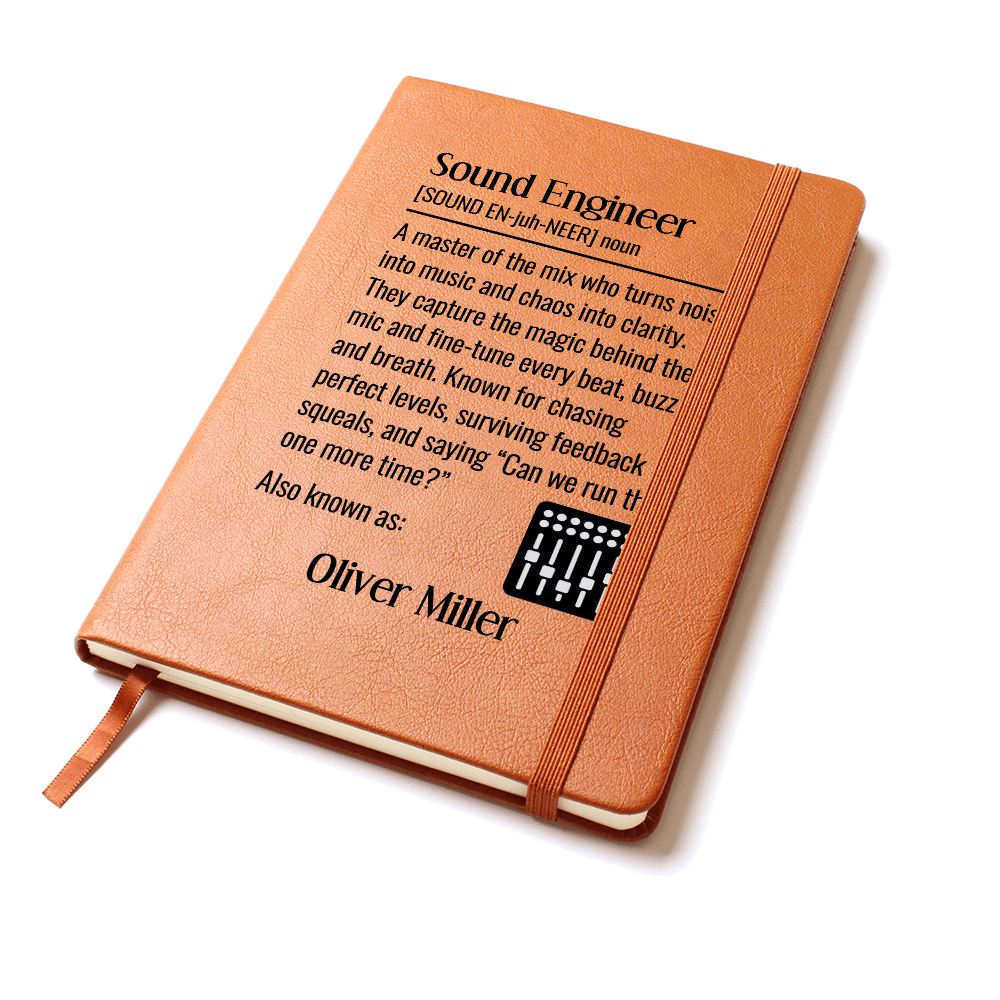 Personalized Sound Engineer Journal