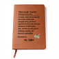 Personalized Third Grade Teacher Journal Gift