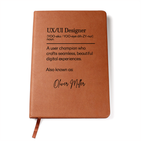 Personalized UX/UI Designer Journal