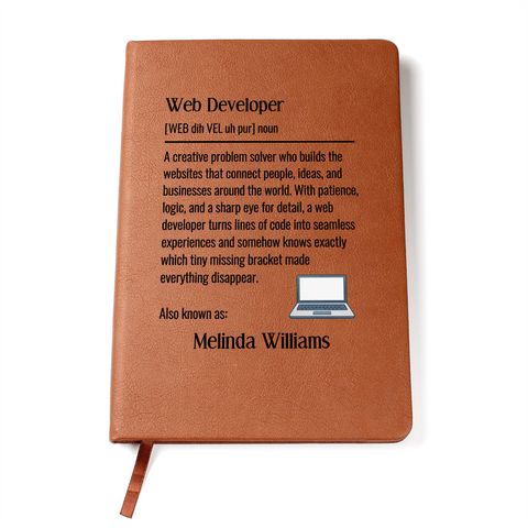 Personalized Journal For A Web Developer