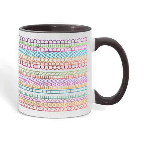 Christian Secret Message Mug Make Heaven Crowded Black Handle