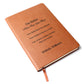 Personalized Engraved Appreciation Journal You Matter