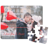 Custom Jigsaw Puzzle Up To 500 Pieces With Your Photo and I Love You To Pieces