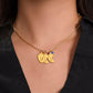 To Daughter On First Mother's Day Personalized Baby Foot Necklace Love Dad